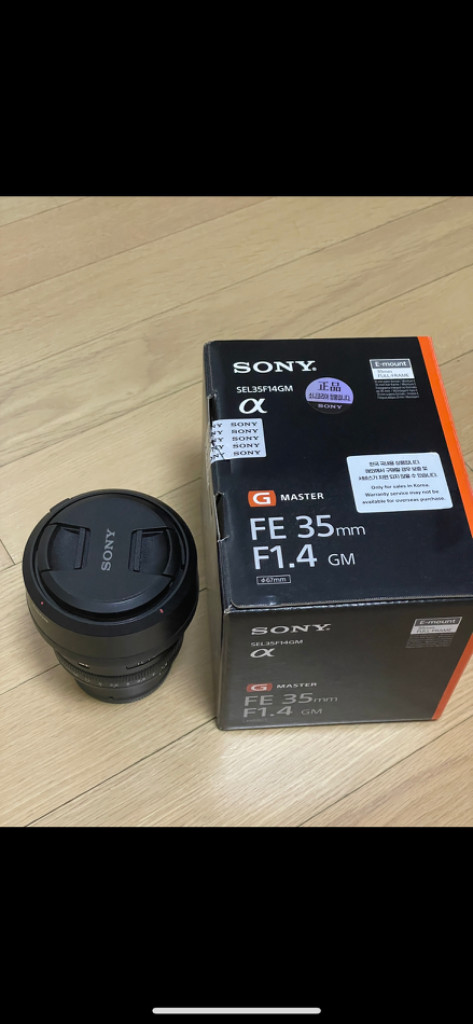 소니 sony 35mm f1.4 gm 삼오금 렌즈팝니다--1