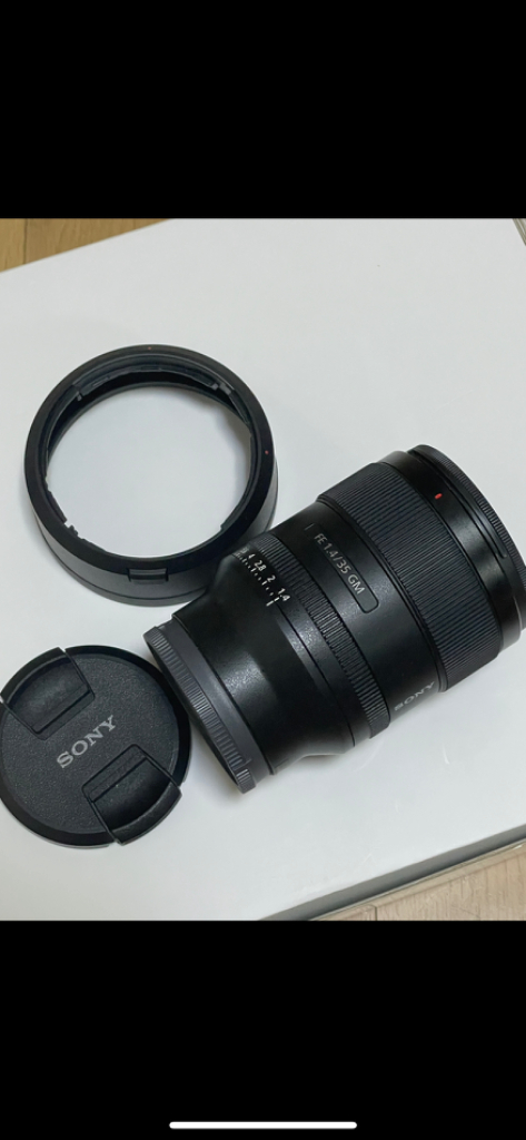소니 sony 35mm f1.4 gm 삼오금 렌즈팝니다--2