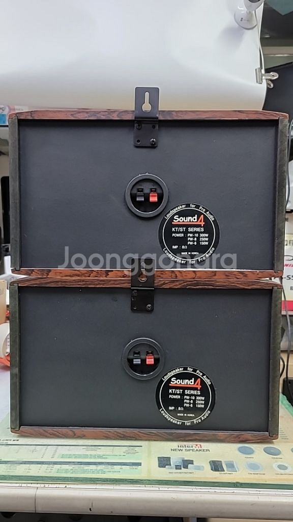 6인치 스피커 1조 2개 노래방 카페 매장--5