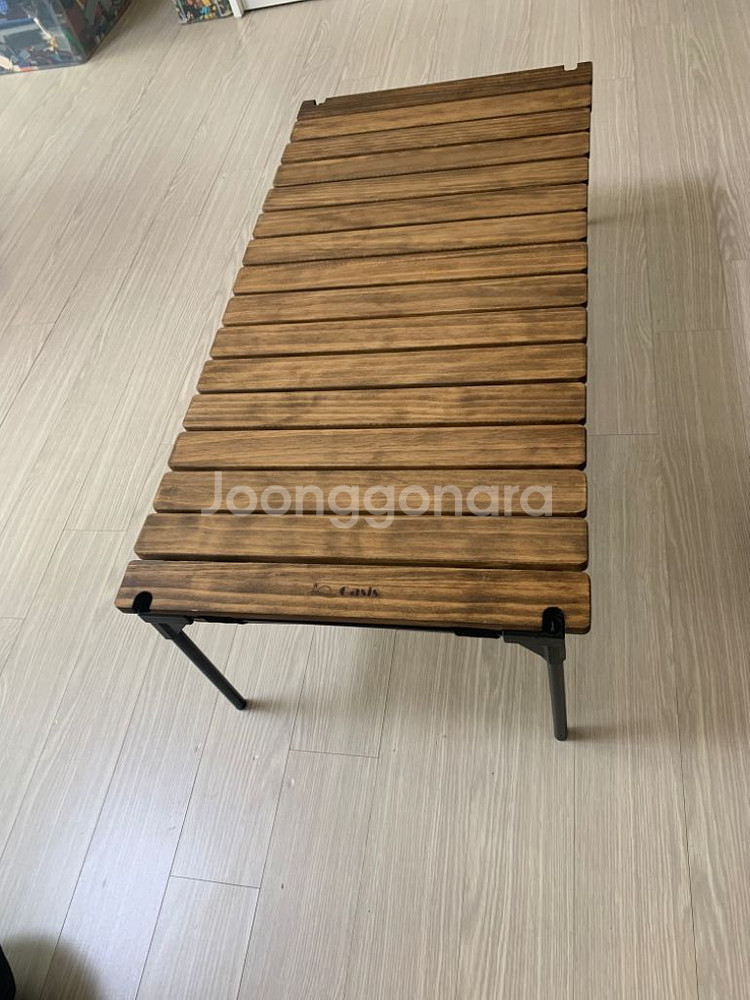 오아시스캠핑 우드롤테이블쉘프--1
