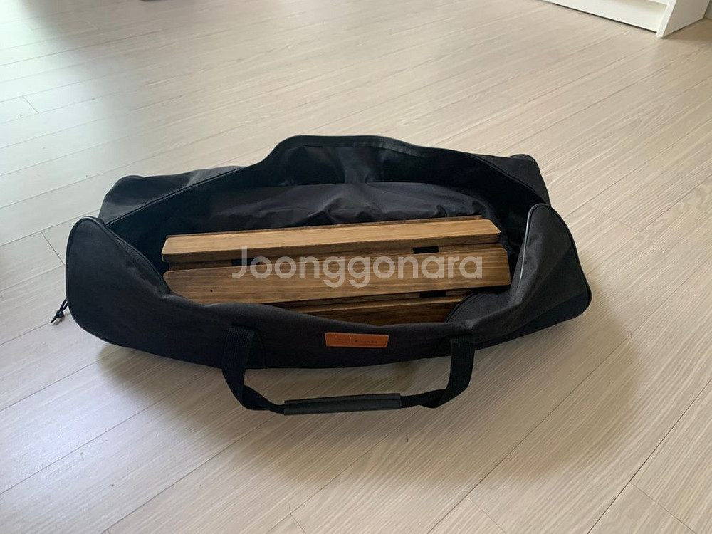 오아시스캠핑 우드롤테이블쉘프--2
