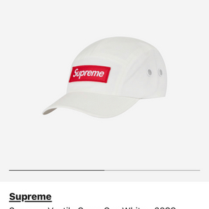 supreme 슈프림 신상품 캠프캡 새상품