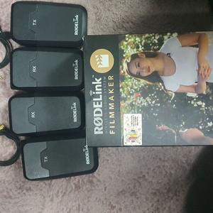 로데 무선 마이크 filmmaker kit 2대 팝니다