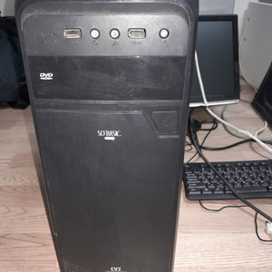 컴퓨터~H81보드G1840 8GB탱크500W