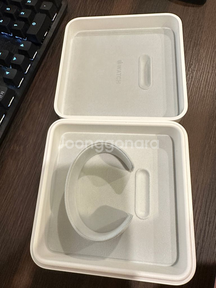 애플워치1 세대 42mm 링크브라이슬릿 한정판 박스--3