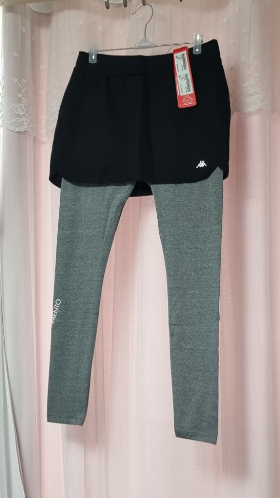 카파 블랙 스커트 그레이 스포츠 레깅스 70(S~M) 이미지