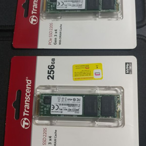 트랜센드 256기가 NVMe SSD M.2 2280신품