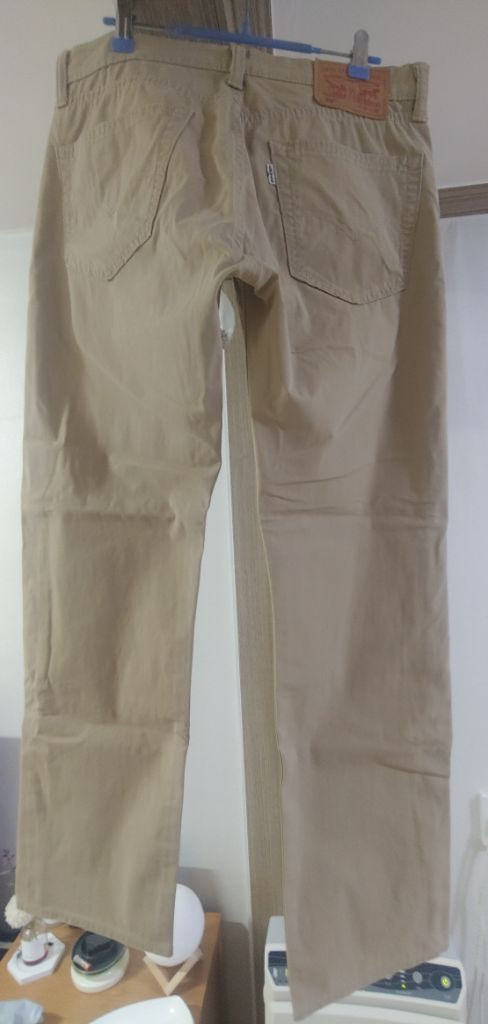 리바이스 일자 면바지--1