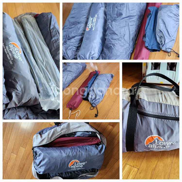 캠핑용품(거실용대형텐트등..)판매합니다--2