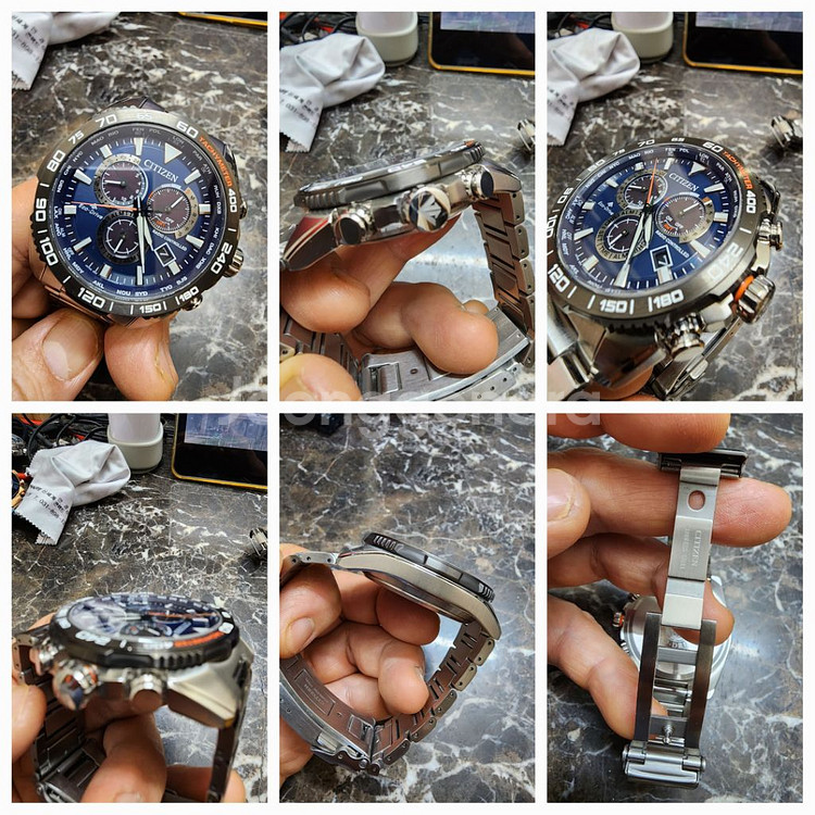 씨티즌 남성시계팝니다(백화점A/S)--1