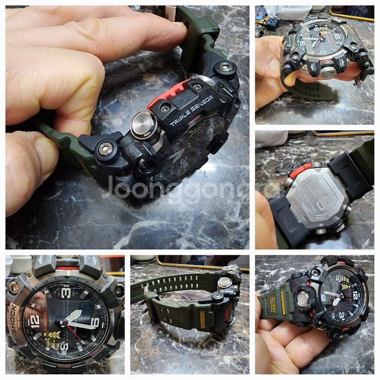 지샥 머드마스터GWG 2000시계팝니다(백화점A/S--1