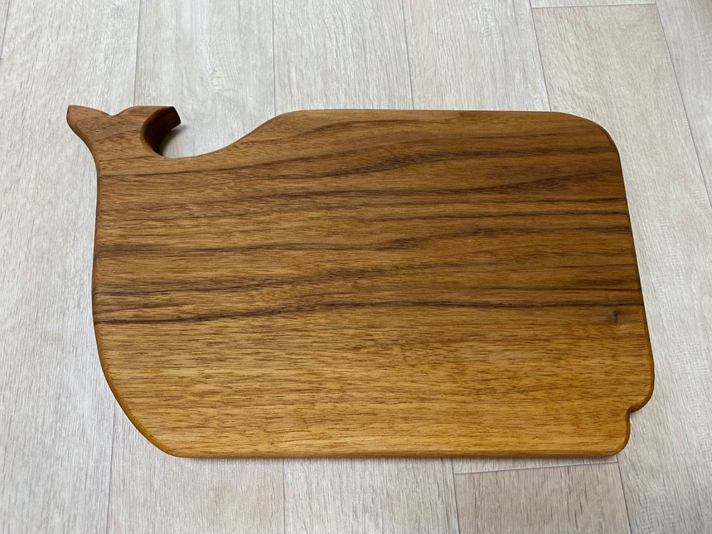 고래모양 원목도마--1