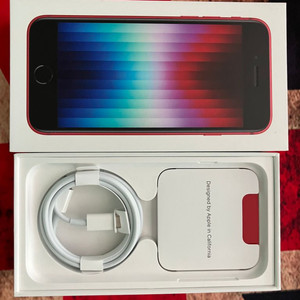 아이폰 se3 product red 256gb