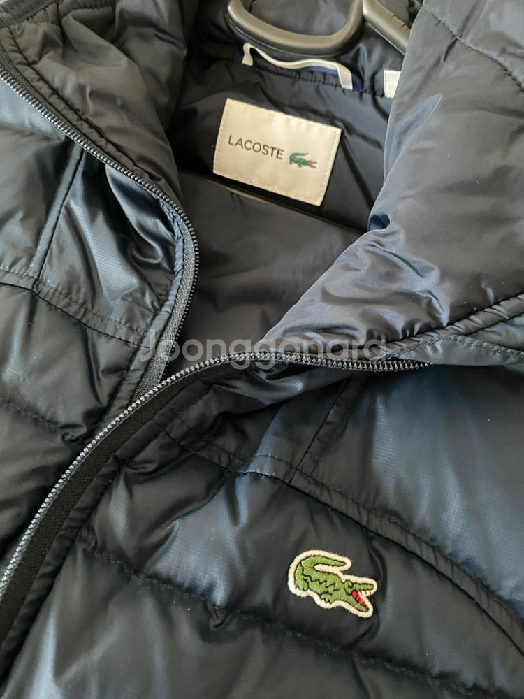 라코스테 패딩 조끼--1