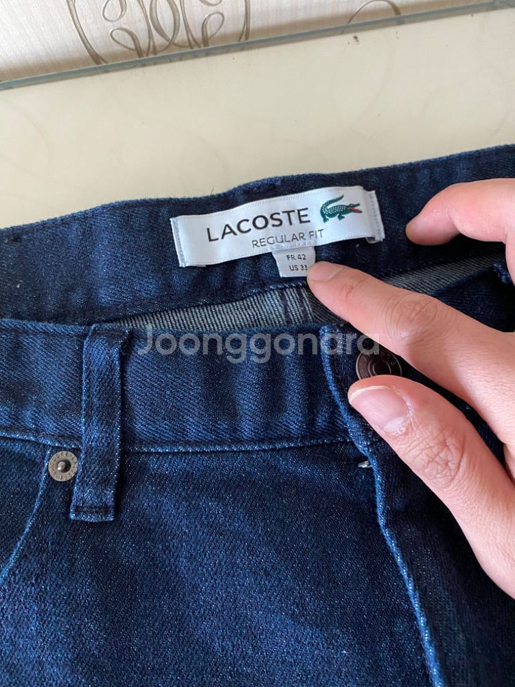 라코스테 청바지--1