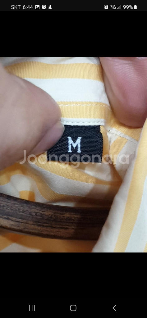 (M) 폴스미스 반팔셔츠 스트라이프 남방 캐주얼--3
