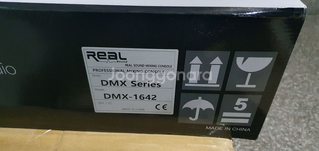 REAL 오디오믹서 dmx-1642 미개봉--0