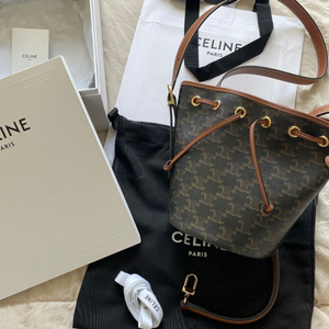 셀린느 버킷백 드로우스트링