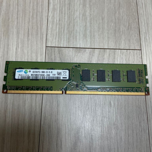 삼성 램 4기가 ddr3 pc3-10600 1개