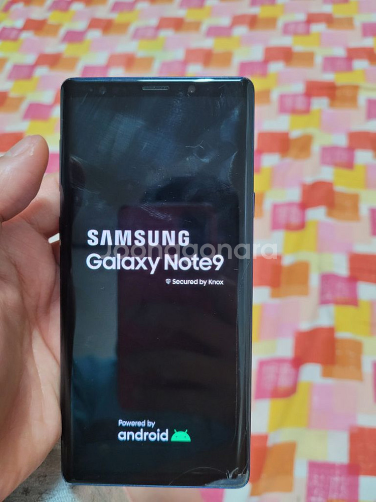 갤럭시노트9미드나잇블루 512기가 자급제폰--2