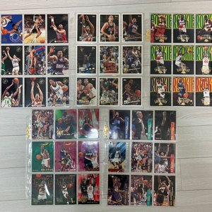 94년-96년 고가 NBA 유명 선수 농구카드 45장!