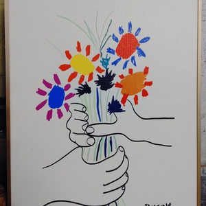 hands with flower