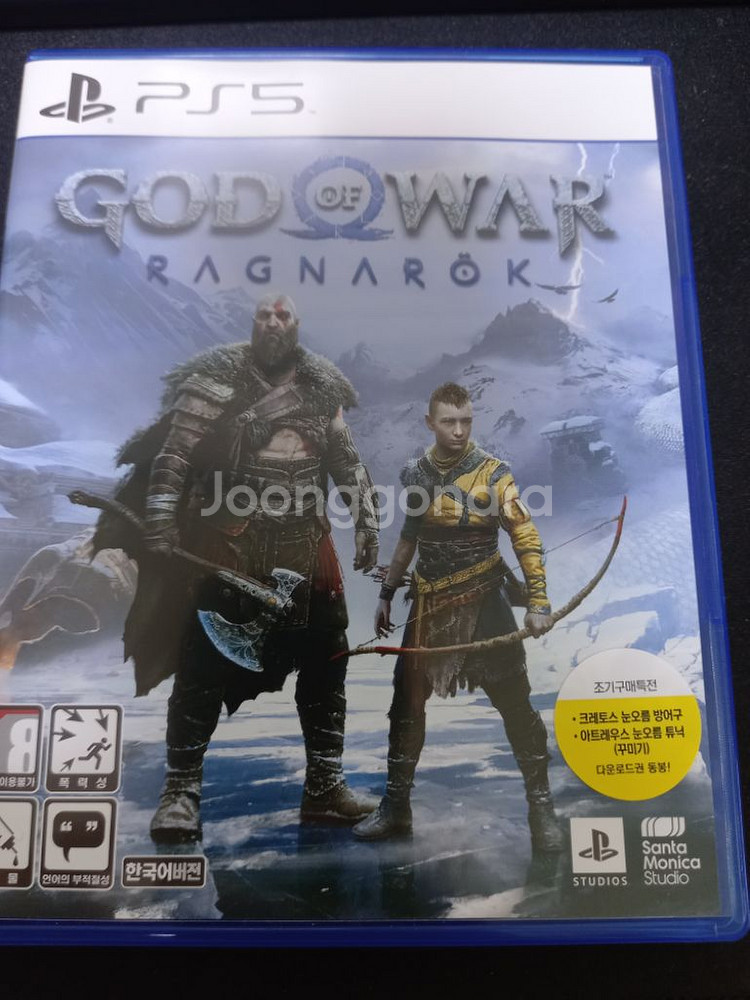 PS5 갓오브워 라그나로크 코드미사용--0
