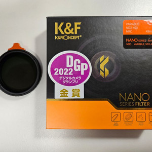 K&F NANO-X Fader ND 2-400 렌즈필터