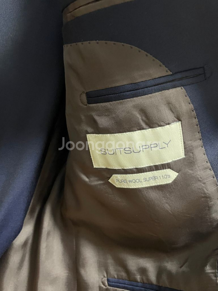 수트서플라이 차콜/네이비 50 사이즈--6