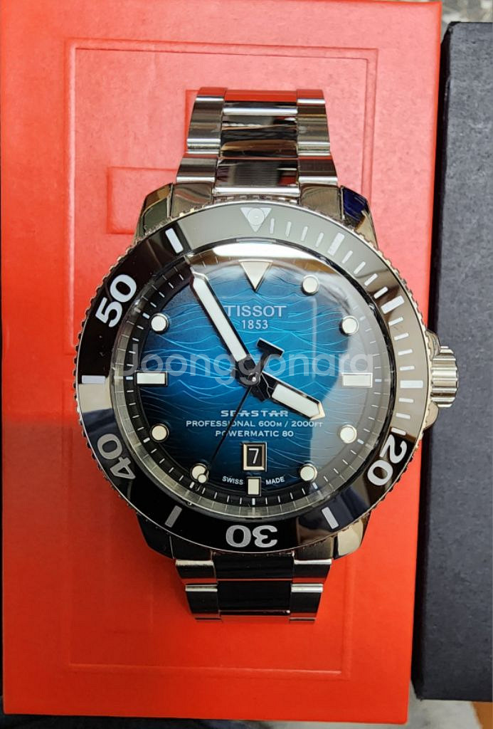 티쏘씨스타2000남성시계팝니다 (백화점A/S)--7