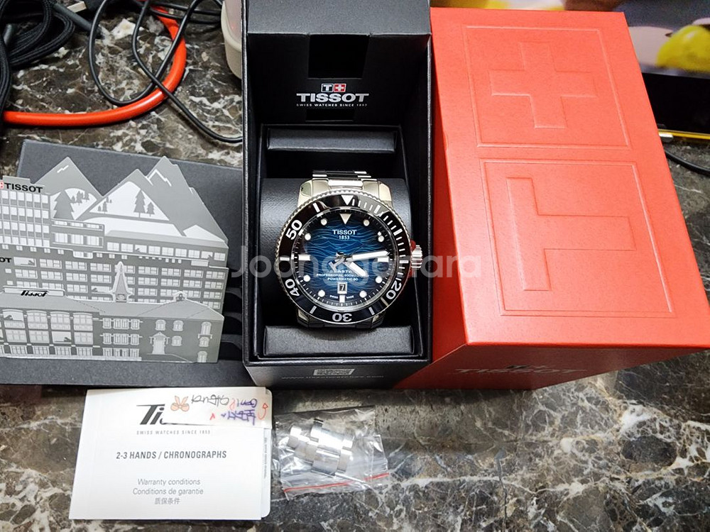 티쏘씨스타2000남성시계팝니다 (백화점A/S)--9