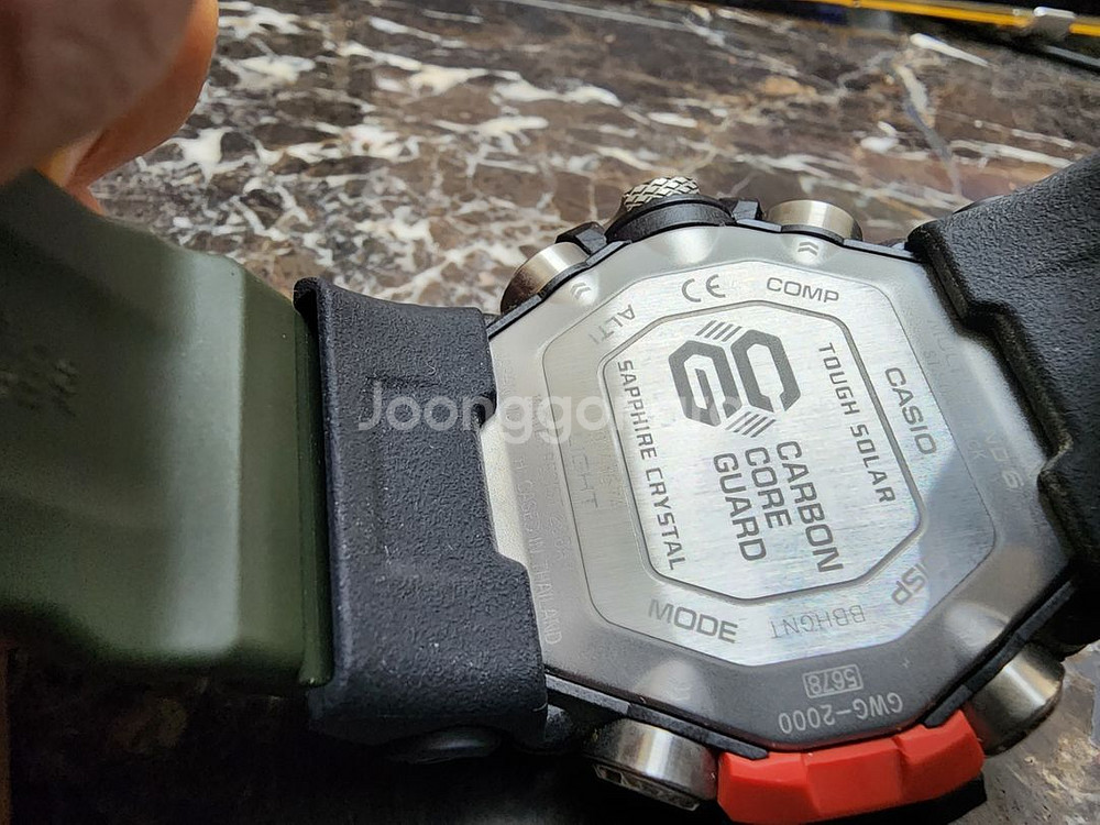 지샥 머드마스터GWG 2000시계팝니다(백화점A/S--5