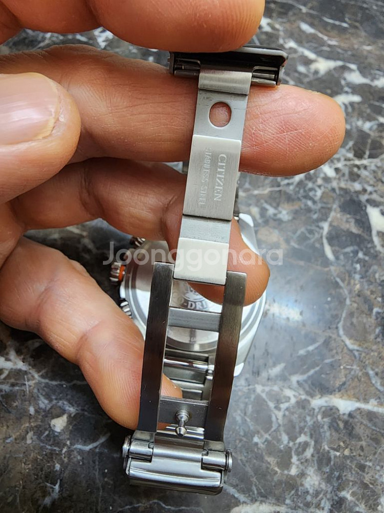 씨티즌 남성시계팝니다(백화점A/S)--4