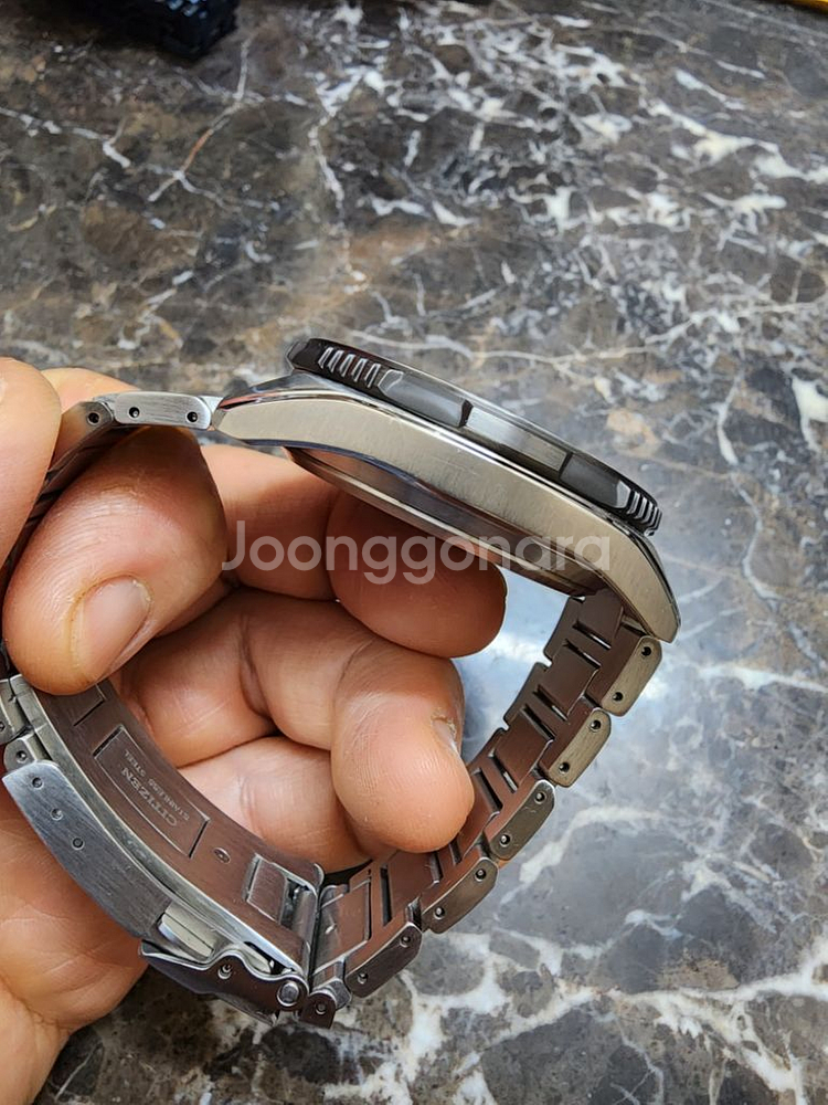 씨티즌 남성시계팝니다(백화점A/S)--7