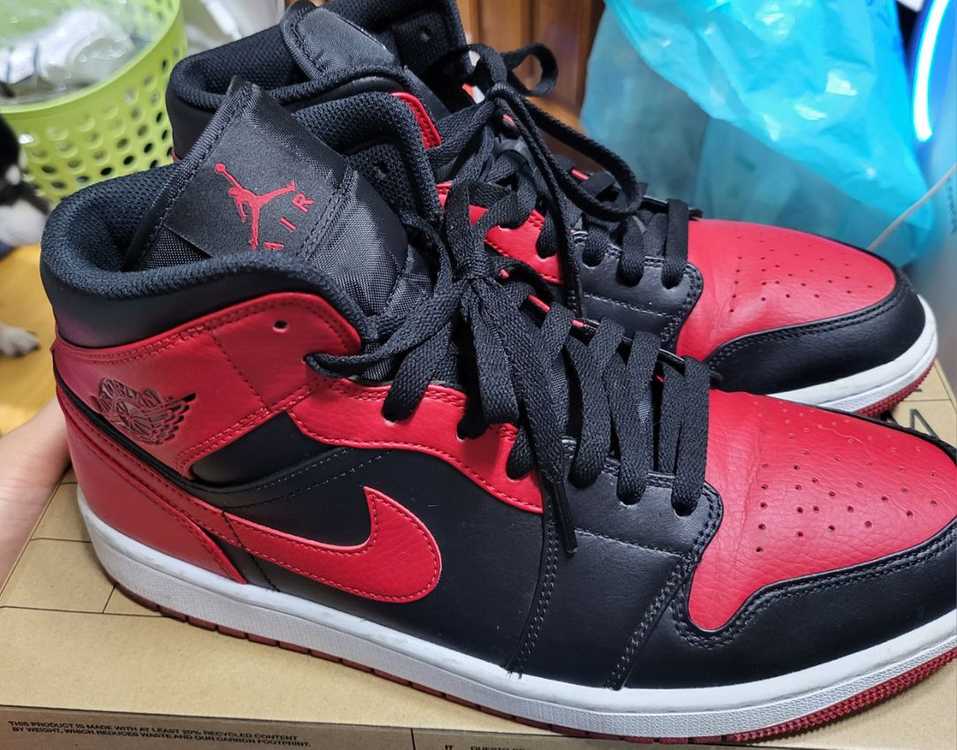 강백호 조던1 정품 285 이미지