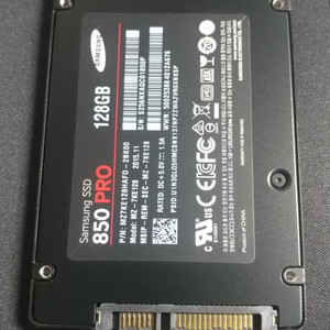 삼성 SSD 850 PRO 128기가