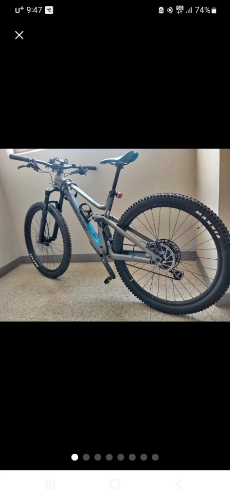 라피에르 AM 5.0 풀샥 MTB 산악 풀카본 자전거 이미지