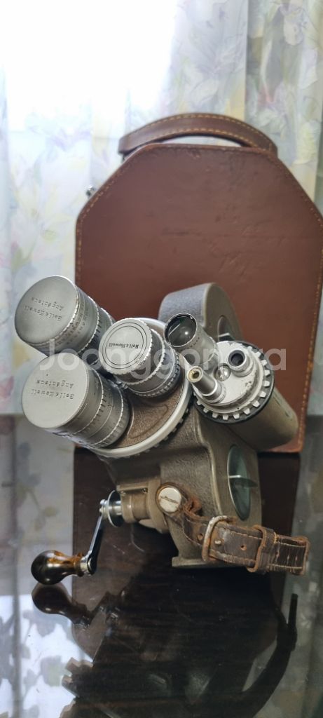 bell & howell70-DR 골동품 무비 카메라--8