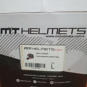 MT 스팅어 풀페이스 헬멧