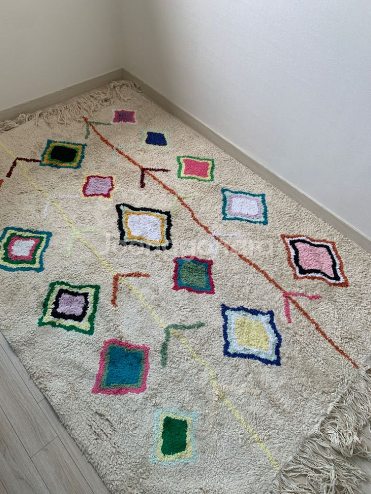 로레나카날 워셔블 러그 - 네온 화살--0