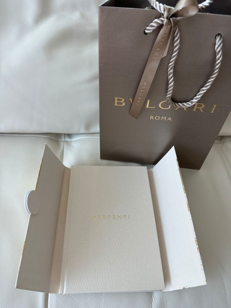 불가리 75주년 노트 다이어리--1