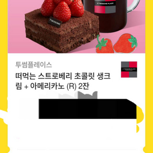 투썸플레이스 아메리카노2+초코케이크