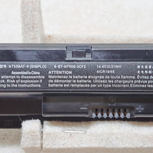 주연테크 노트북 배터리 N750BAT-4 미사용 신품