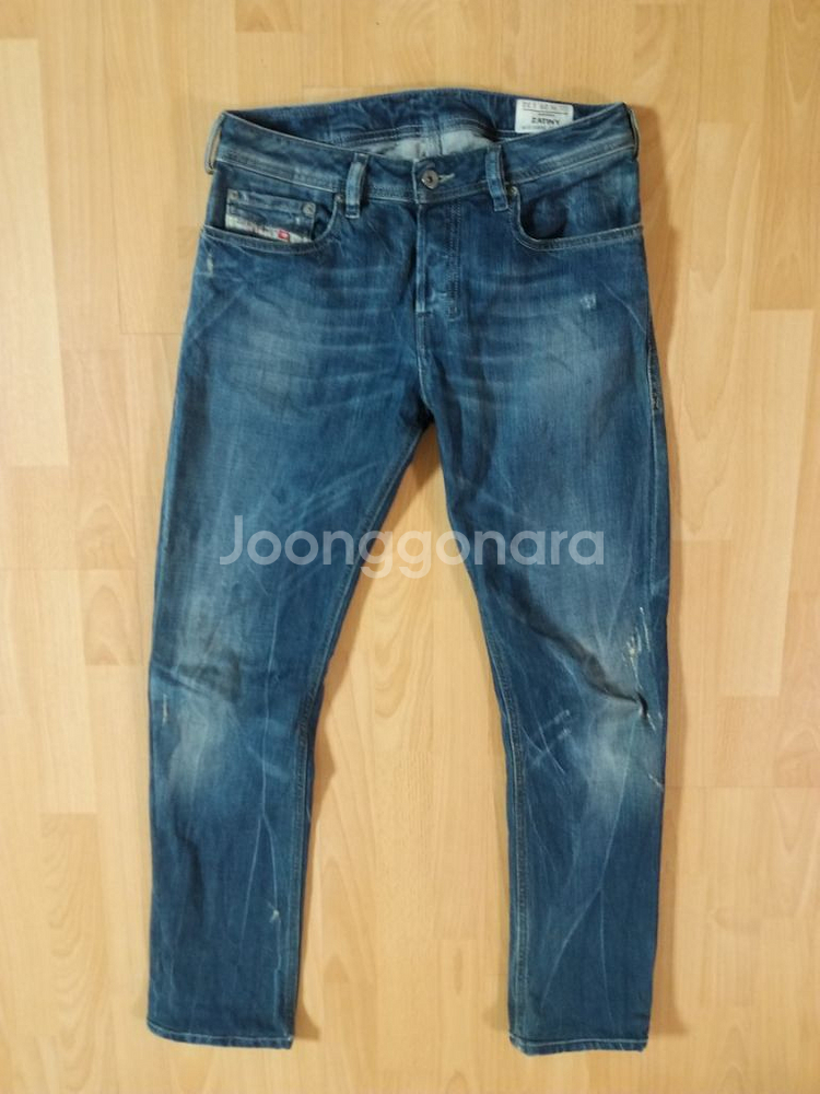 남성 디젤 ZATINY 슬림핏 데님 일자청바지 (30)--1