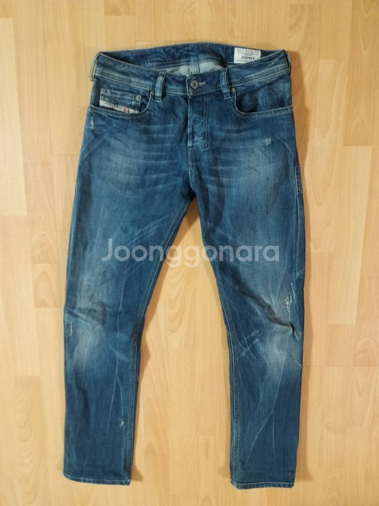 남성 디젤 ZATINY 슬림핏 데님 일자청바지 (30)--7