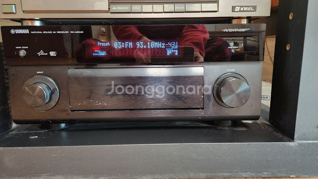 야마하 리시버앰프 RX-A3040 / M&K 서브우퍼--0