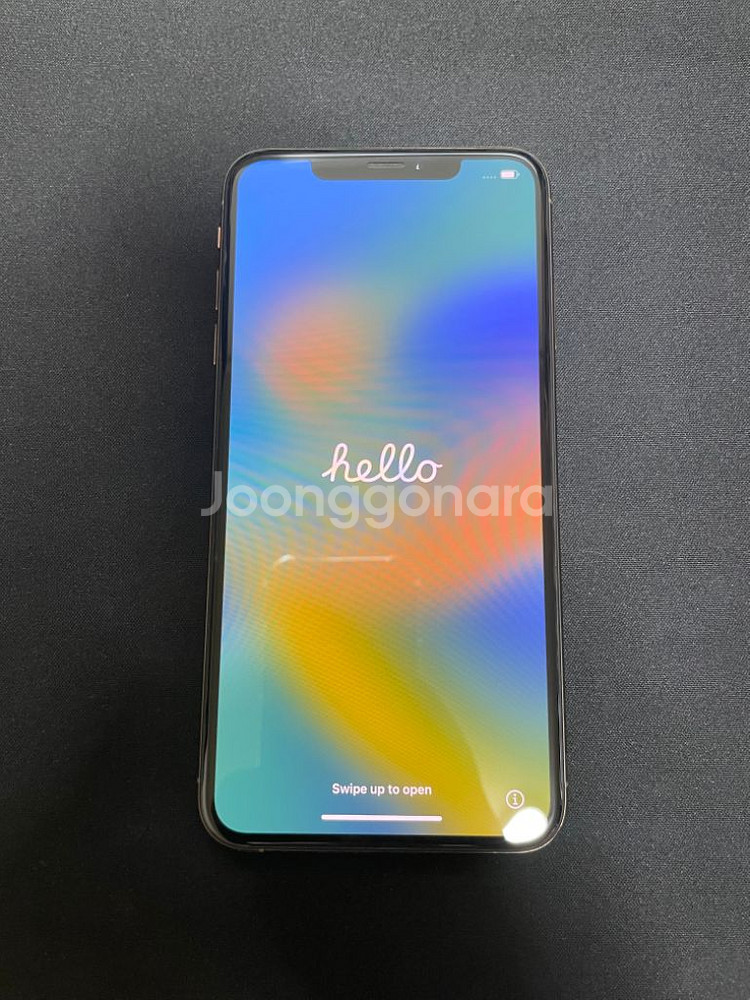아이폰xs max 64기가 골드--0