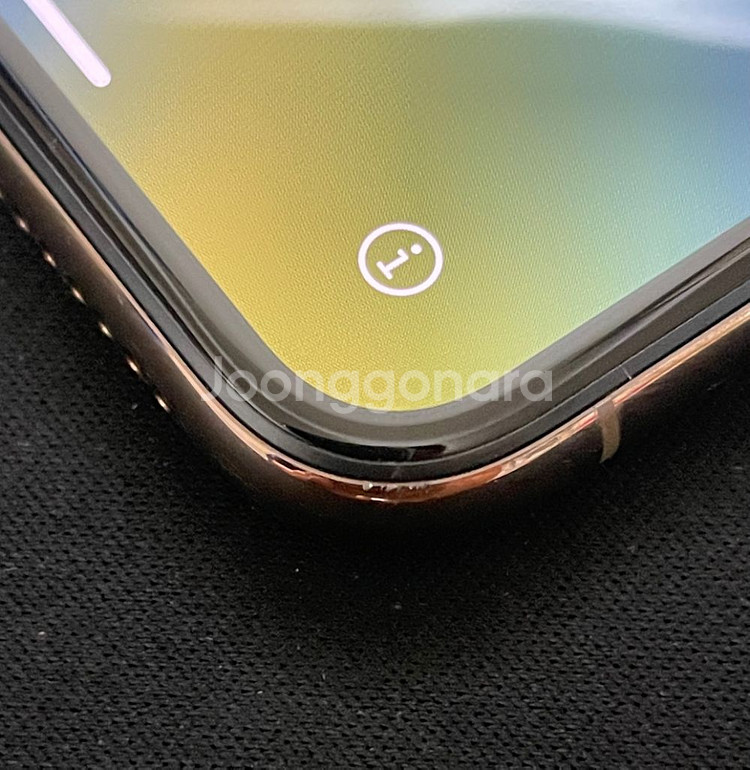 아이폰xs max 64기가 골드--4