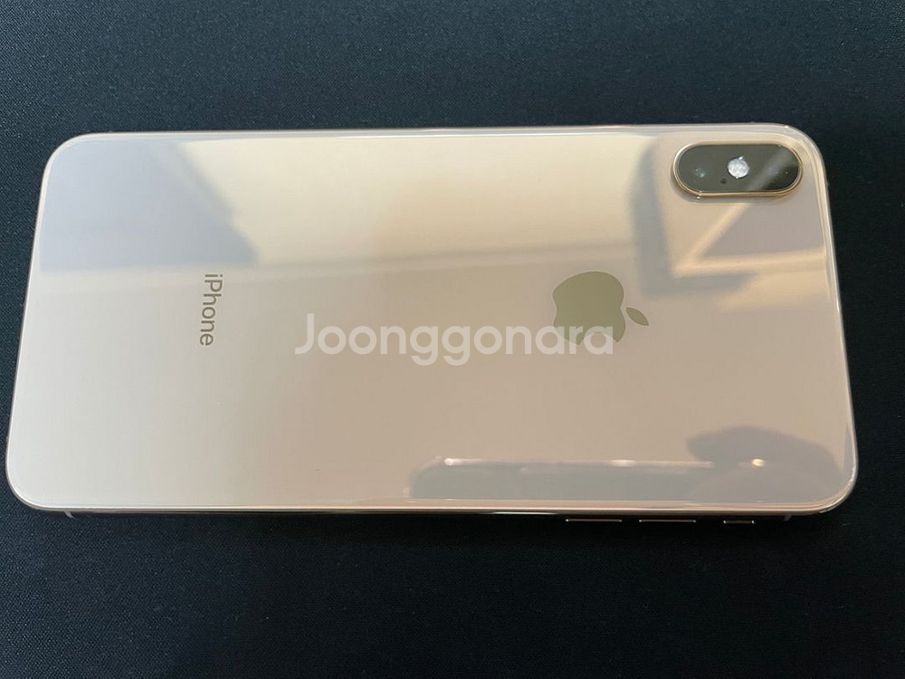 아이폰xs max 64기가 골드--1