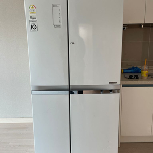 LG 디오스 매직스페이스 양문형 냉장고 화이트